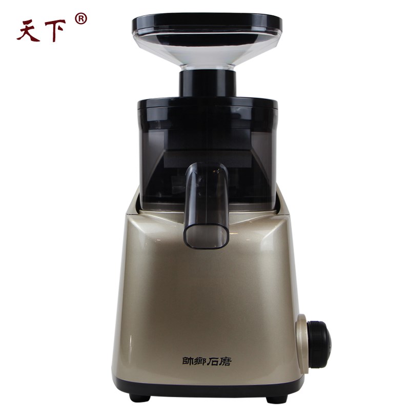 天下HC-100B型家用帅乡电动石磨米浆机小型豆腐磨浆机干湿两用