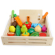 宝宝水果切切乐儿童仿真切蔬菜木制磁性装 男女孩过家家