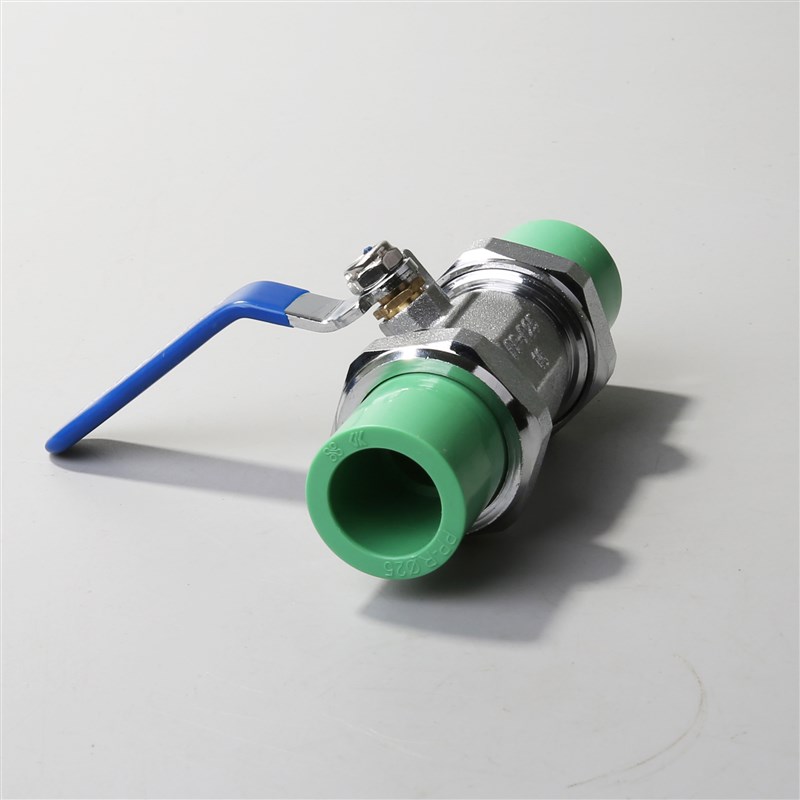 天一 金牛 绿色品质家装双头PPR活接铜球阀20 25 32 ppr水管配件