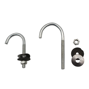 石棉瓦钩丝异型钩件 挂钩角钩螺栓螺丝 直钩圆钩 圆瓦钩U型螺丝