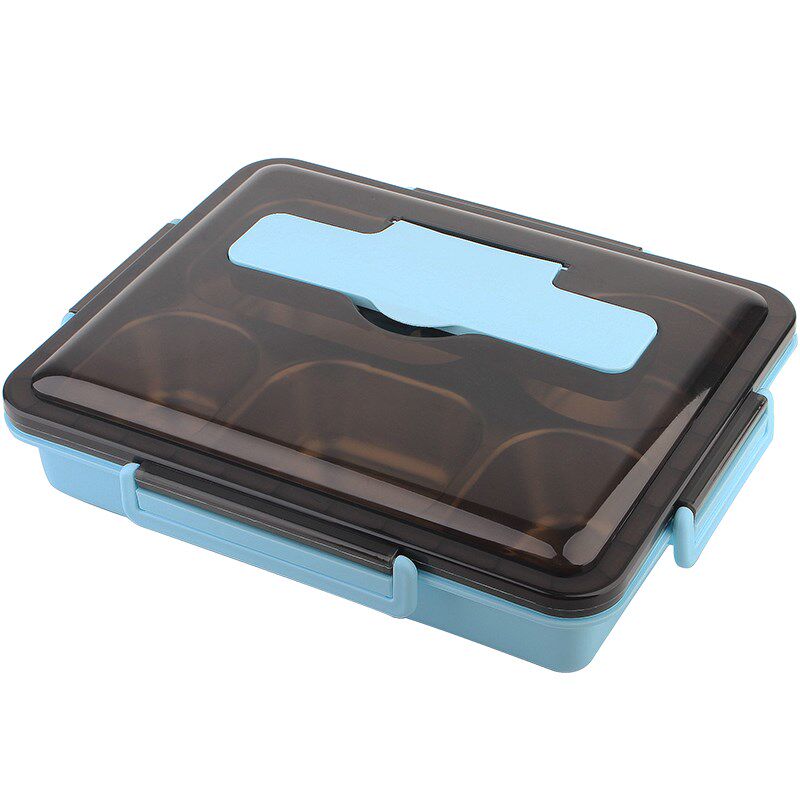 304不锈钢保温饭盒分隔型便捷上班族学生食堂分格便当餐盒带餐具