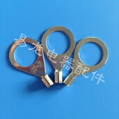 304不锈钢冷压接线端子OT1 O型线耳鼻子 6耐高温防腐圆形端头欧式