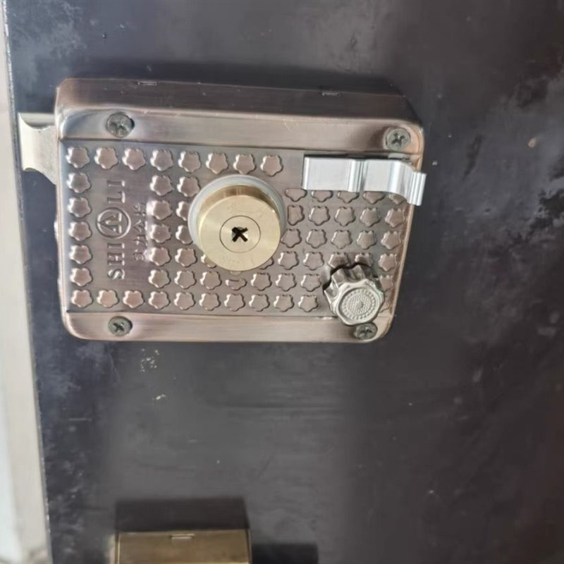 老式门锁防盗锁锁具家用锁芯外装锁室内宿舍房门锁木门防盗门9219