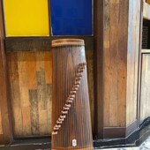 迷你90cm 音色提升60% 初学考10级演奏便携式 1米挖筝 21弦小古筝