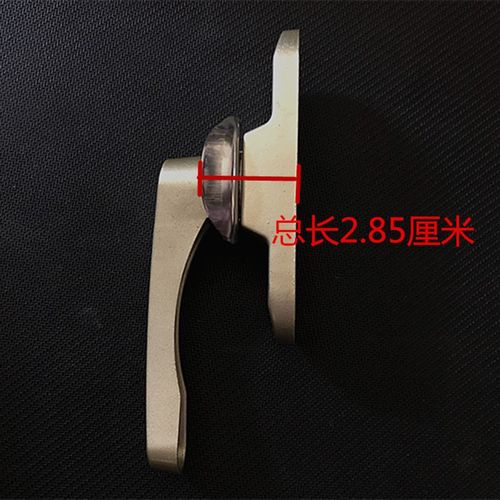 锌合金窗锁塑钢窗锁扣铝合金门窗门锁月牙锁移门窗户钩锁推拉配件