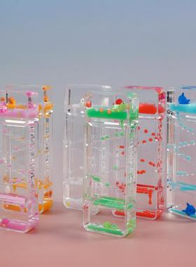 【沙漏爬楼梯】个颜色桌面摆件