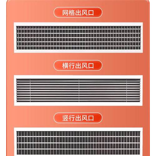 冬天中央空调挡风板遮风板风管机出风口格栅挡板防直吹导风罩通用
