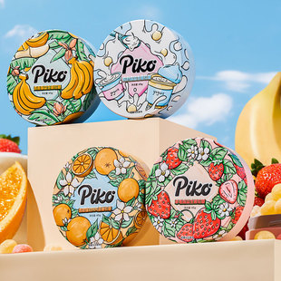 PIKO益生菌软糖 维生素DHA藻油果汁糖果酸奶草莓香蕉休闲零食