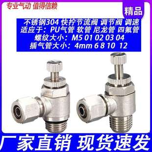 SL10 SL12 G03 SL6 G04 G02 SL8 G01 304不锈钢快拧节流阀SL4