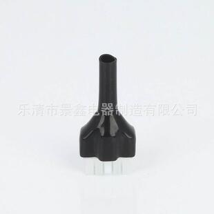 供应黑色5557系列冷压接线线束护套汽车线缆线束绝缘PVC插件护套