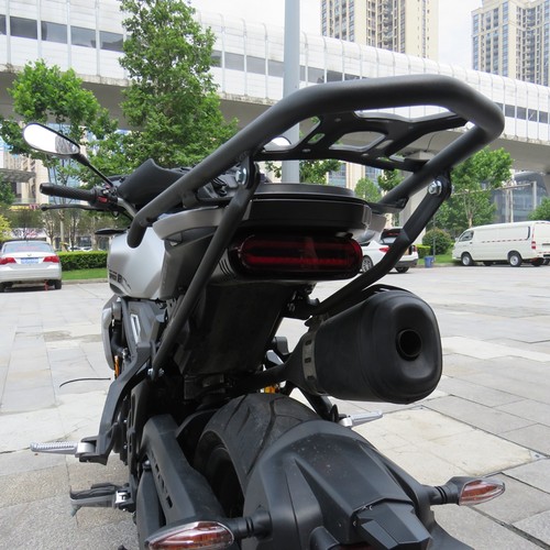 适用隆鑫LX300-9后货架无极350AC复古加装尾架需切割安装尾箱架