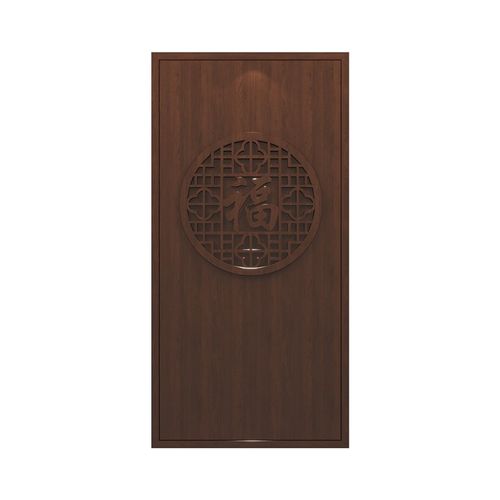 中式实木屏风隔断入户遮挡玄关福字实木背景墙家用茶室2025新款