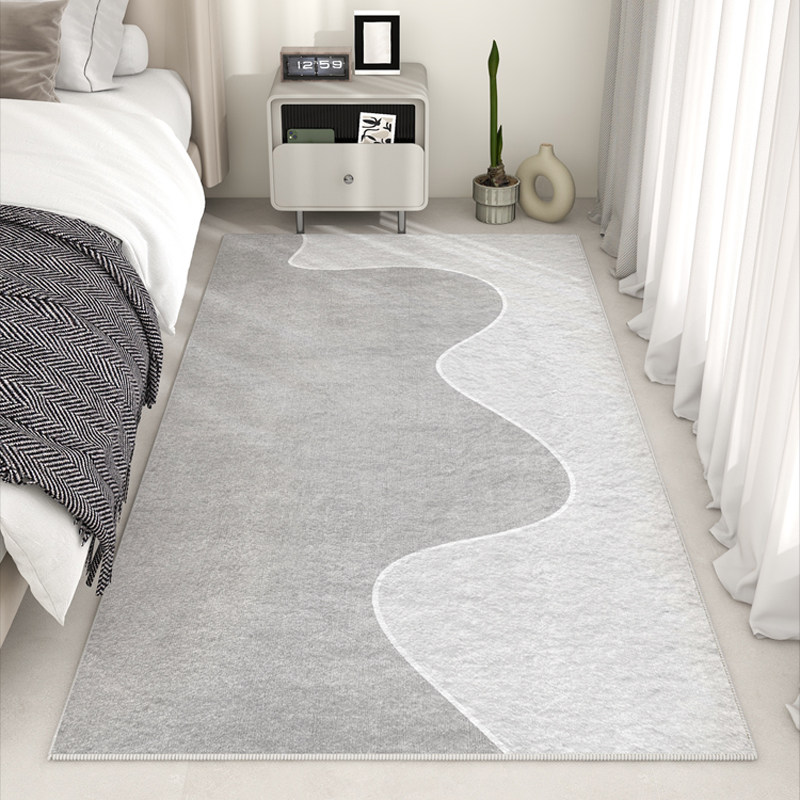 长条床边地毯轻奢侘寂客厅地毯仿羊绒卧室床前沙发茶几毯飘窗地垫,居家布艺,床边毯,淘宝优惠券,粉丝福利购,淘宝优惠卷