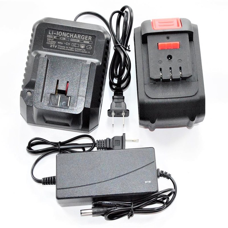 黑中马 冠诚 88V98V128V电动扳手角磨机电锤电锯锂电池座充充电器