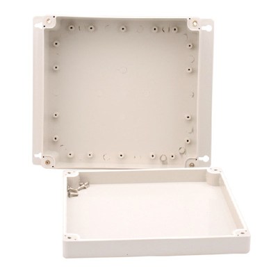 192*188*70mm带耳塑料防水接线盒 ABS仪器仪表防水盒按钮盒子