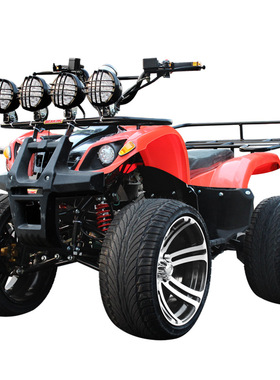 一台起批1000W轴传动小公牛电动沙滩车出口货源四轮ATV公路赛车