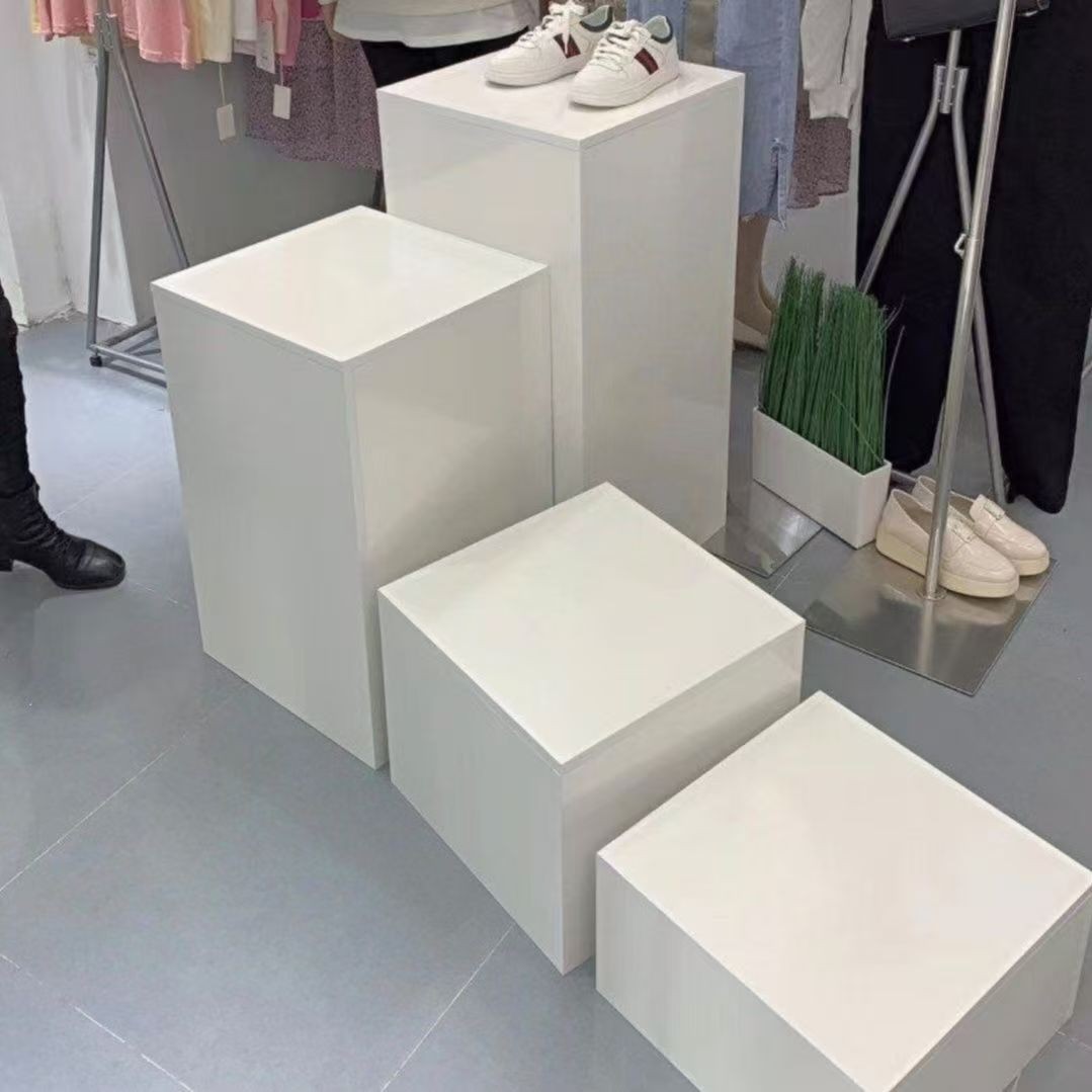 展示台方形陈列台地台摆件增高底座模特底座橱窗站台样品手办摆台