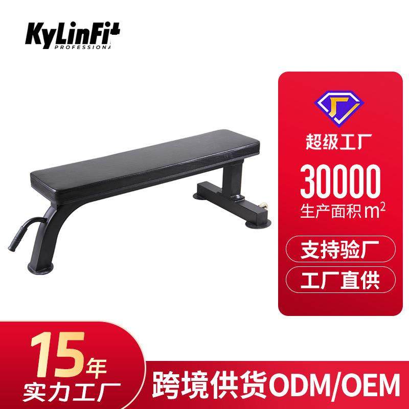 健身训练商用飞鸟大平凳健身椅平板卧推凳哑铃平板凳健身器材