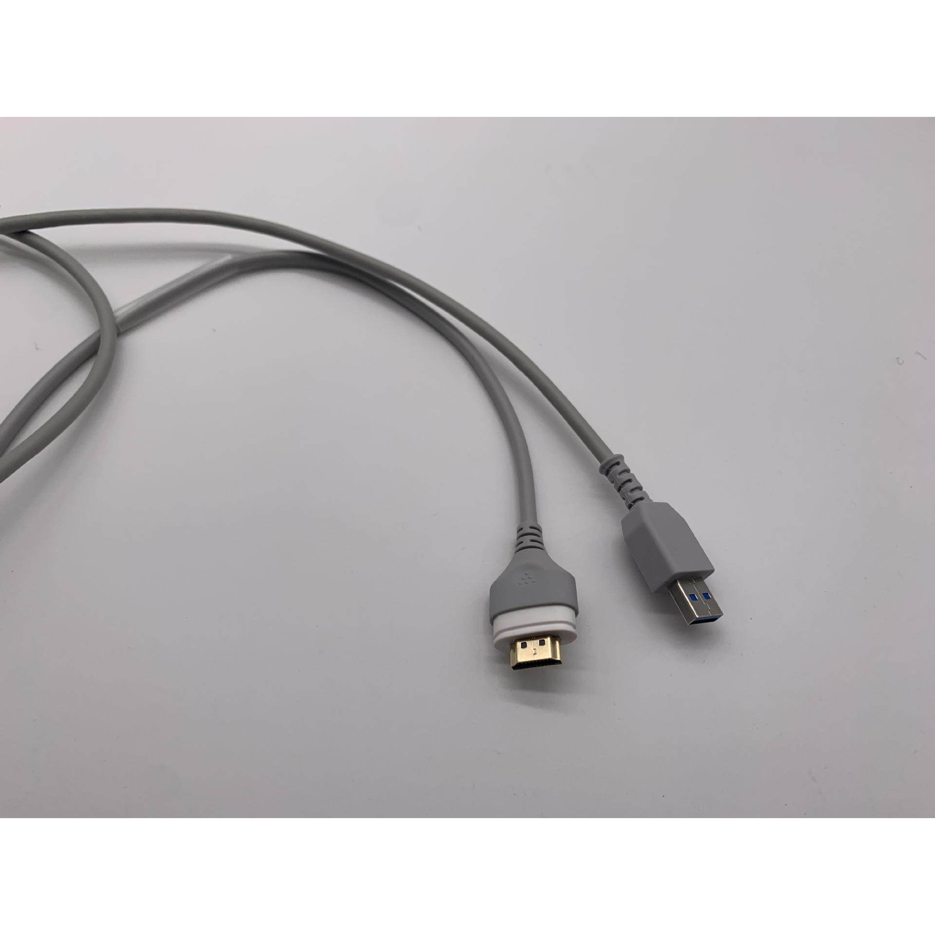 兼容纳龙RAGE-12心电监护仪动态心电导联线扣式10导联