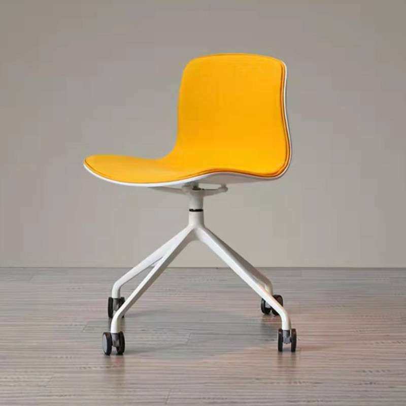 布艺小型电脑椅家用书房学习椅迷你简约时尚商务办公旋转椅子