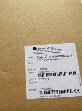 倍+福电容式物位/料位/液位测量仪LCL1-R3K-PWAN-NA货号118653