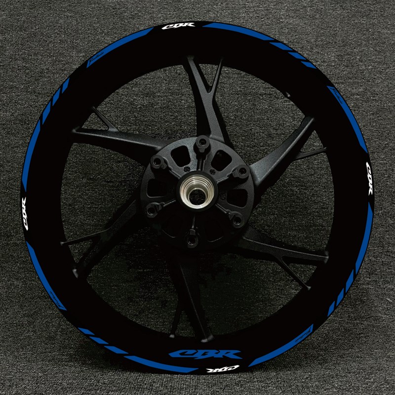 适用本田CB650iF CBR1000RR 600R 300R轮毂改装贴花轮圈防水贴纸