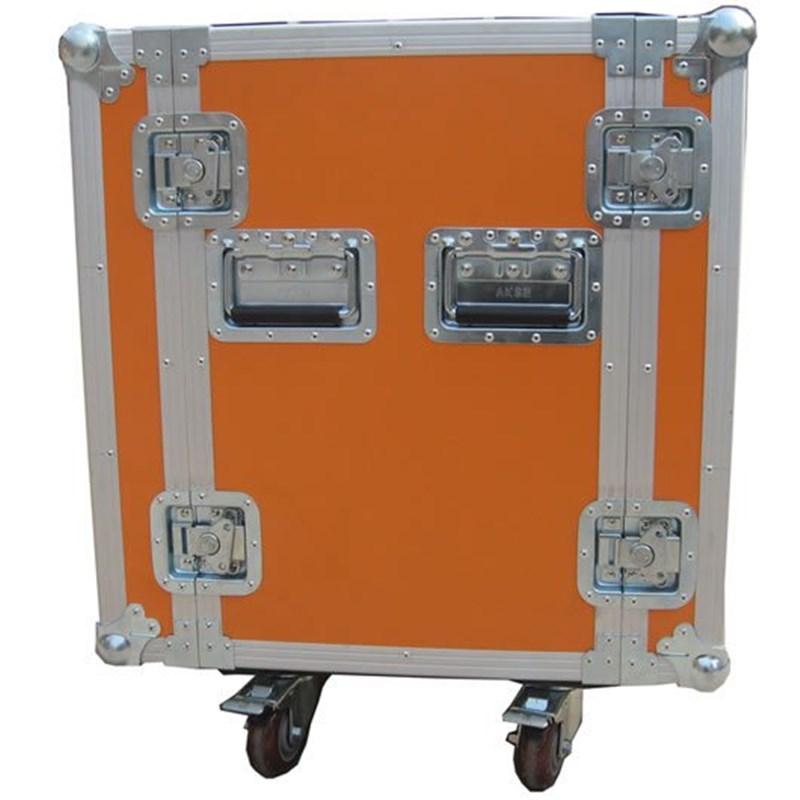 16U二门减震机柜 16U防震机箱 两门防震机箱 飞行箱 防震双层机箱