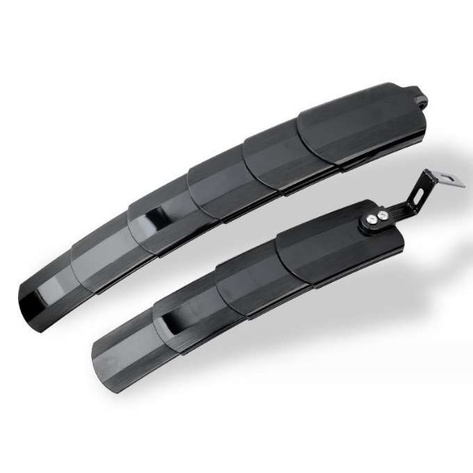 可伸缩山地车挡泥板折叠公路自行车26寸快拆泥瓦尾翼通用配件大全