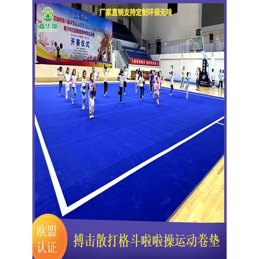 搏击格斗卷垫训练地垫健身防滑地垫拳击柔道摔跤散打跆拳道馆卷垫