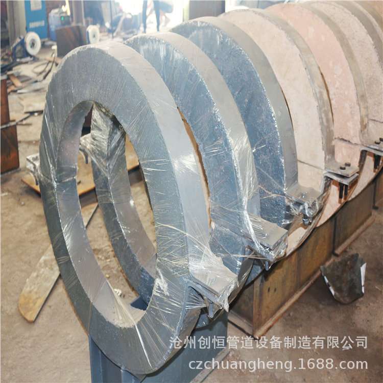 h型管托隔热 保温管托 蛭石隔热管托 热力管道滑动管托 导向管托