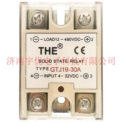 THE无锡天豪 GTJ19-30A 稳压直流控制直流固态继电器 480VDC