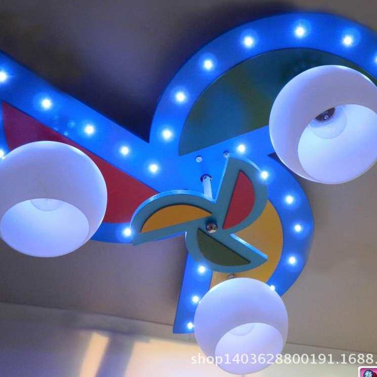 专业生产儿童灯 厂家直销儿童吸顶灯 LED风车木质灯 幼儿园灯