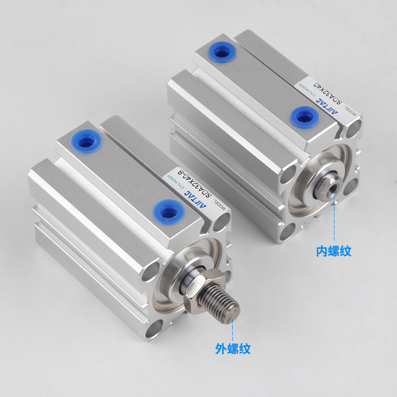 气缸SDAS/SDA40X5X10X15X20X25X30X35X40X50X60X70X75X80X100-S-B
