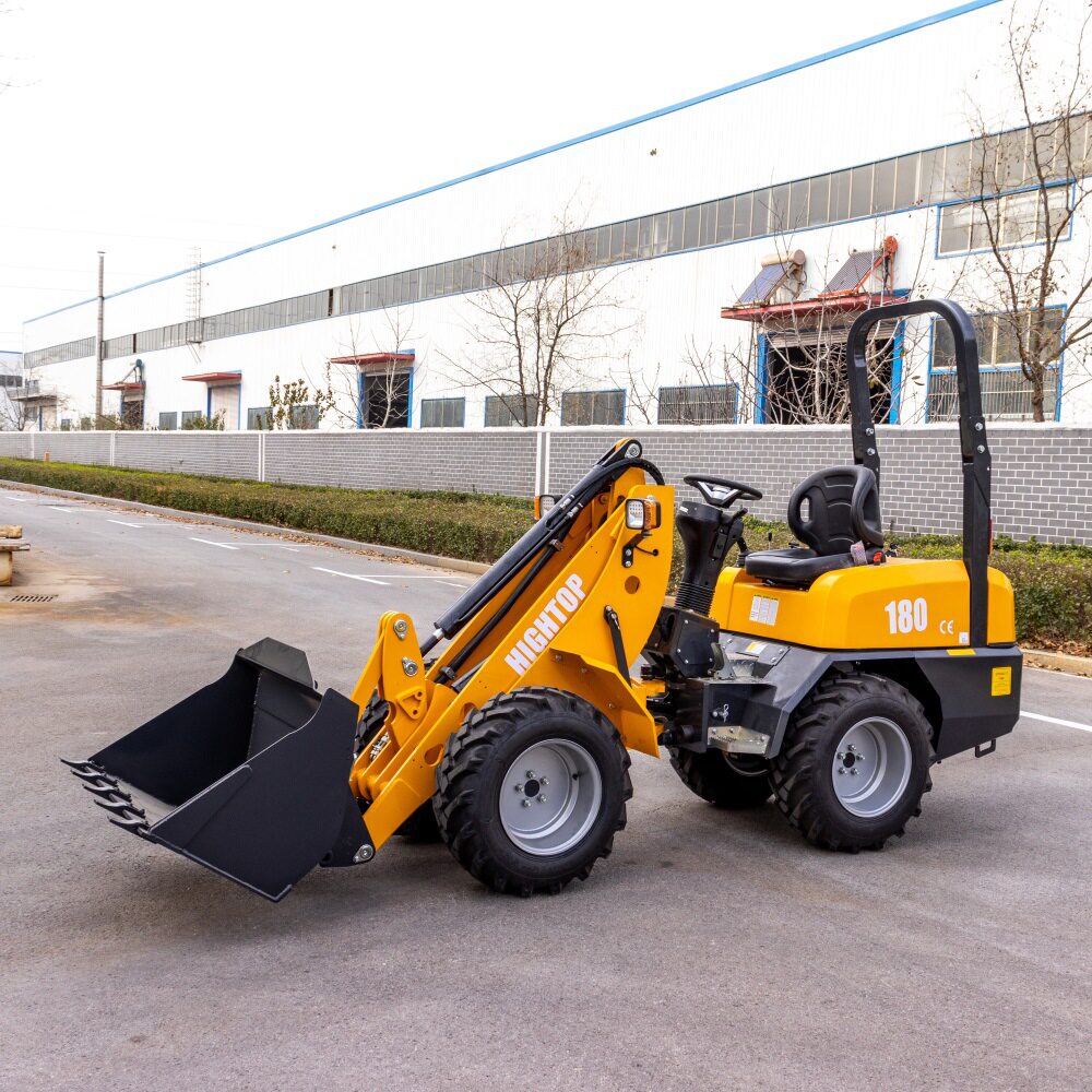 海拓HT180小型装载机 实木装卸道路清雪装卸粮食煤矿开采小装载机