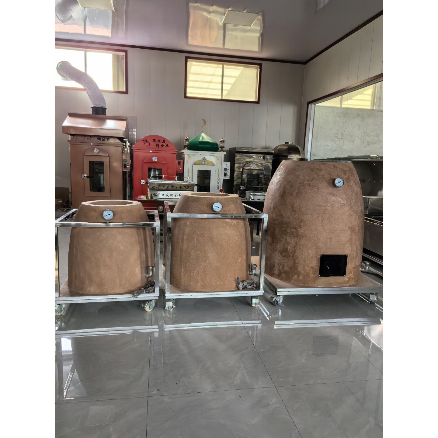 商用炉烧鹅炉烤全羊炉瓦缸馕坑烤炉新疆馕坑烤炉窑鸡炉缸烤炉