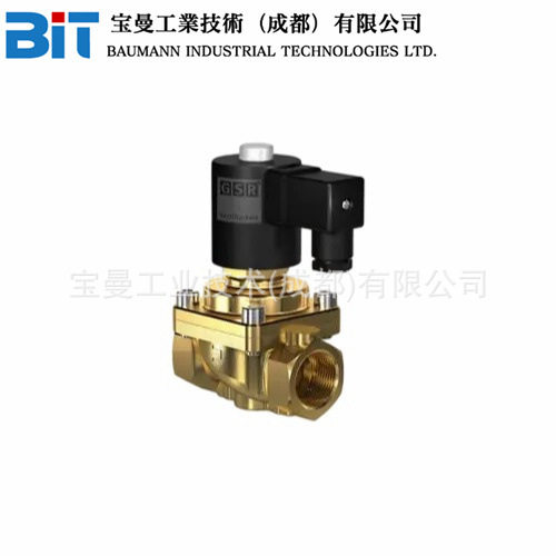 德国GSR电磁阀3523/1004/T802TH带活塞密封力先导式两位2通电磁阀