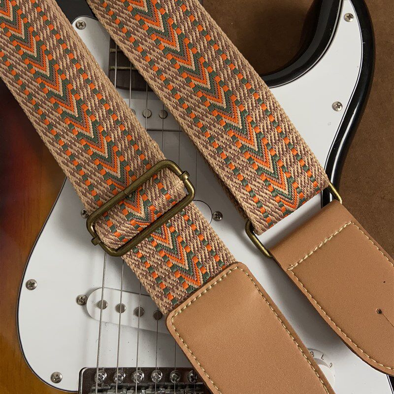 吉他背带电吉他贝斯通用背带琴带加宽提织带加厚
