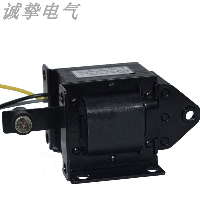 国字牌SA-3702交流推拉式牵引电磁铁牵引力5KG行程20MM220V380V