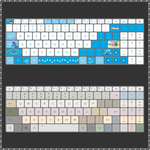 适用荣耀 lu键盘保护膜ioo o 笔记本电脑防尘卡通定制