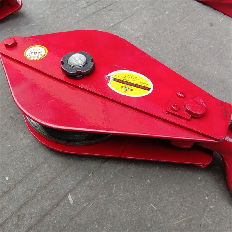 HQG定滑轮组吊轮省力重滑车钢丝绳动滑轮///5/1T吨