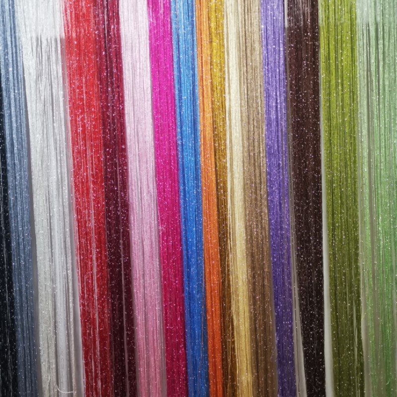 高米5米成品银丝加密线帘酒店婚礼商场展会背景布置悬吊式天花板