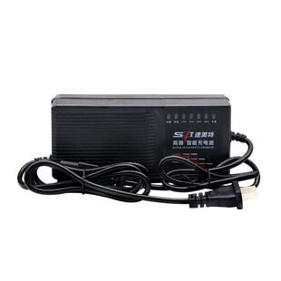 9电动车充电器大电摩铅酸蓄电池瓶车9伏安七灯充满关