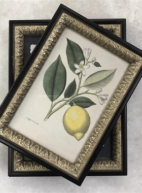 intge天隆优雅复古银色实木油画框版画相框摆台拼图定制装裱