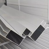 砖夹橱柜铝合金转角立柱打灶卡槽瓷砖厨柜拐角型材阴角封边山型槽