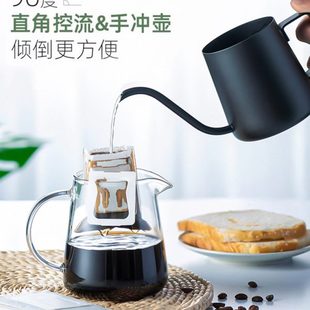 咖啡器具 GIANXI手冲咖啡壶挂耳304不锈钢长嘴细口壶家用滴滤式