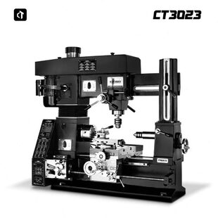 呲铁CT3023多功能机床汽车船用便捷工具机床车载维修车床钻床铣床