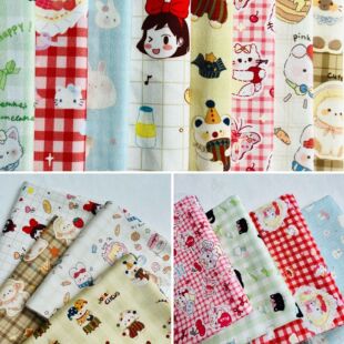 方格子款 全棉八安帆布1.5米幅宽一米价 包包外套马甲手工面料