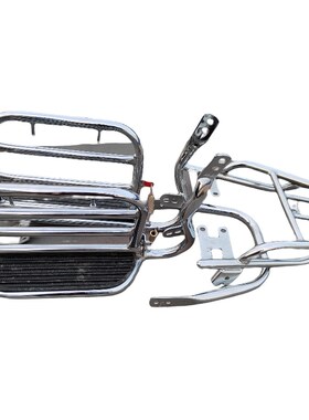 珠峰华鹰帝豪摩托车ZF150-13锐翼DH150-G飞翼尾翼脚踏翻板大货架