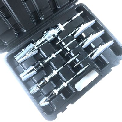 7件套塑盒套装 专业汽修汽保工具三爪气缸打磨器摩擦器配套磨石