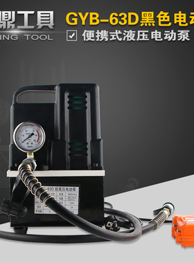 GYB-63D 新款超小型油压泵 便携电动液压泵 超高压电动泵 仿进口